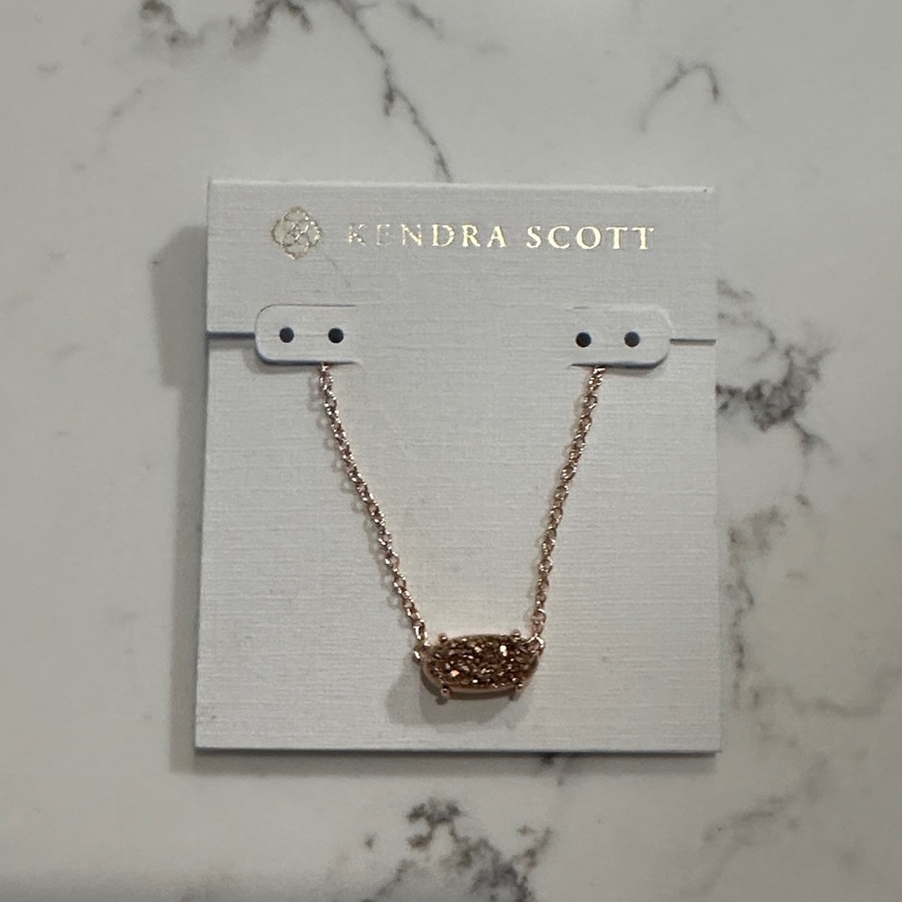 Kendra Scott Rose Gold Necklace
